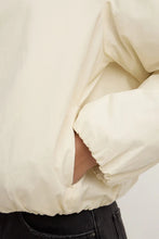 Load image into Gallery viewer, Zoie Padded Bomber-Antique White