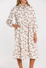 Load image into Gallery viewer, Aleah Dress-Latte Daisy