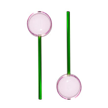 Load image into Gallery viewer, Salad Servers-Pink + Green