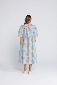 Nightfall Dress-Floral Frenzy