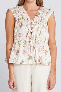 Belle Tie Top-Summer Haven