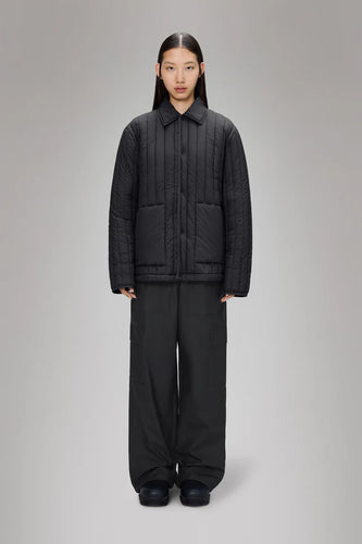 Banja Liner Overshirt-Black