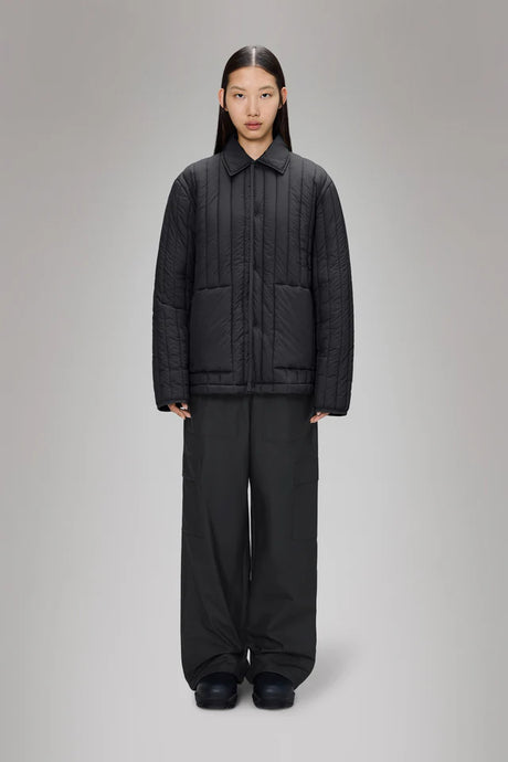 Banja Liner Overshirt-Black