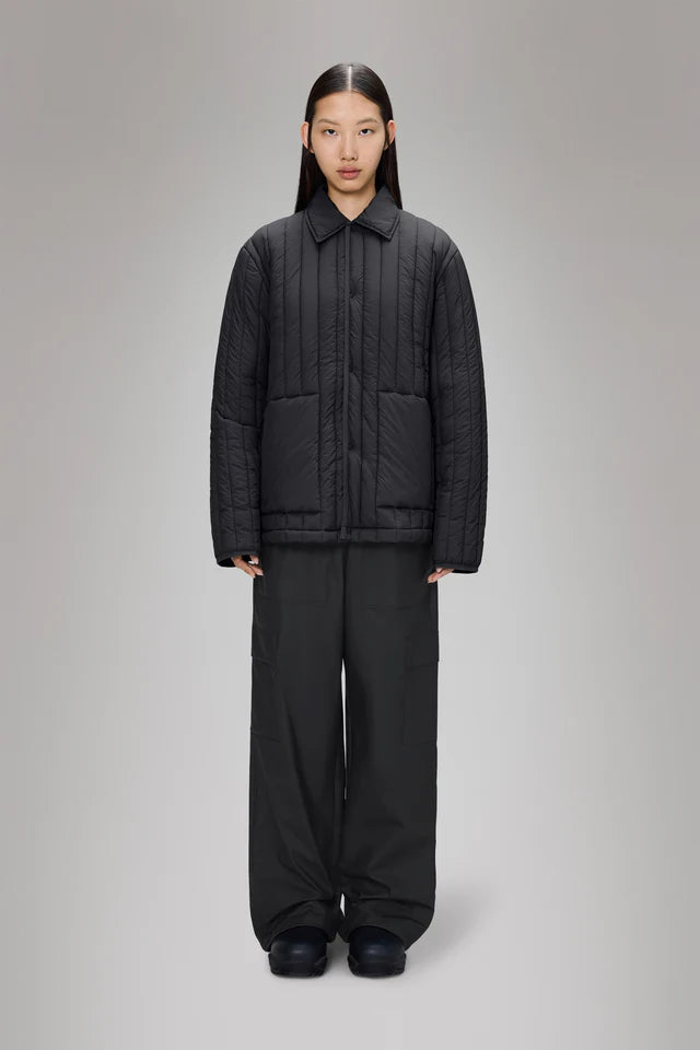 Banja Liner Overshirt-Black