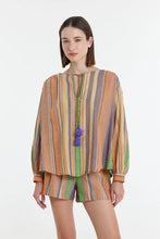 Load image into Gallery viewer, Myrto Blouse -Green/Orange