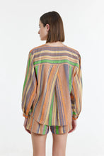 Load image into Gallery viewer, Myrto Blouse -Green/Orange