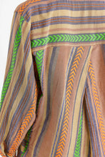 Load image into Gallery viewer, Myrto Blouse -Green/Orange