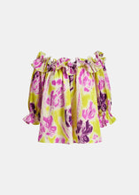 Load image into Gallery viewer, Dinge Ruffle Top-Limoncello