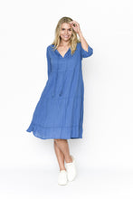 Load image into Gallery viewer, Amber Dress Solid-Cherry