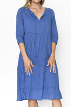 Load image into Gallery viewer, Amber Dress Solid-Cherry