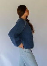 Load image into Gallery viewer, Heidelburg Cardigan-Pacific Blue