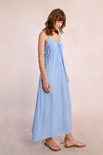 Load image into Gallery viewer, Dress Polka Dot-Light Blue
