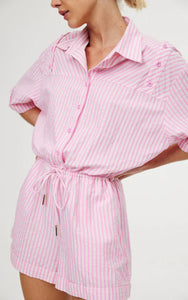 Lucia Playsuit-Candy Stripe