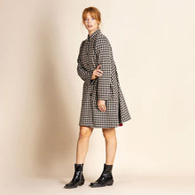 Load image into Gallery viewer, Houndstooth Merchant Coat