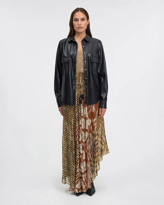 Ladida, Life Shape Skirt-Caramel
