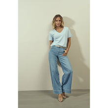 Load image into Gallery viewer, Reem Pincourt Jeans-Light Blue