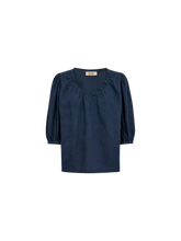 Load image into Gallery viewer, Taissa Linen Blouse-Spellbound
