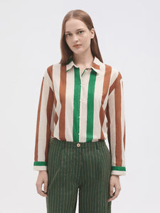 Multi-stripe Shirt-Ecru