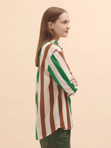 Multi-stripe Shirt-Ecru