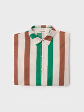 Load image into Gallery viewer, Multi-stripe Shirt-Ecru