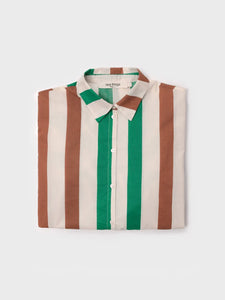 Multi-stripe Shirt-Ecru