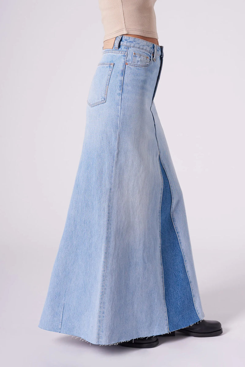 Neuw Denim Rework Maxi Skirt-Light Bleach – Truly Boutique Gisborne