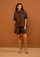 Load image into Gallery viewer, Coastal Shirt-Chocolate