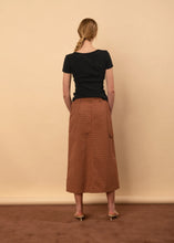 Load image into Gallery viewer, Leila Skirt-Terracotta Check