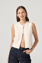 Load image into Gallery viewer, Pia Vest-Vintage White