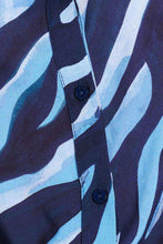 Load image into Gallery viewer, Blouse-Animal Blue