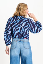 Load image into Gallery viewer, Blouse-Animal Blue