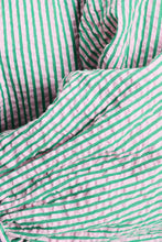 Load image into Gallery viewer, Blouse Seersucker-Green Pink