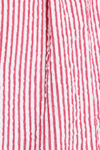 Load image into Gallery viewer, Blouse-Seersucker Red White