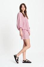 Load image into Gallery viewer, Blouse-Seersucker Red White