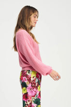 Load image into Gallery viewer, Cardigan-Raspberry