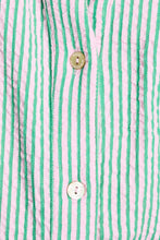 Load image into Gallery viewer, Dress-Seersucker Green Pink
