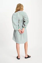 Load image into Gallery viewer, Dress-Seersucker Green Pink
