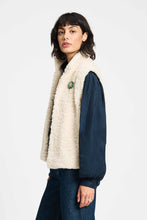 Load image into Gallery viewer, Gilet-Teddy Love Ecru