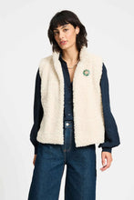 Load image into Gallery viewer, Gilet-Teddy Love Ecru