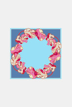 Load image into Gallery viewer, Shawl-Urban Flora Blue Petite