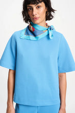 Load image into Gallery viewer, Shawl-Urban Flora Blue Petite