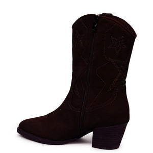 Quinn Boot-Chocolate Suede