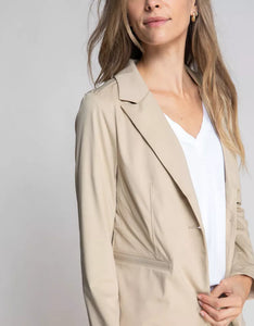 Salma Blazer-Taupe