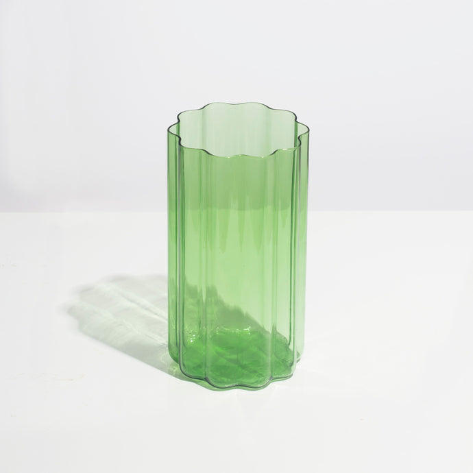Wave Vase-Green