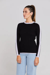 Unity Longsleeve-Black/Lilac