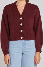 Load image into Gallery viewer, Huddle Cardigan-Winter Rouge