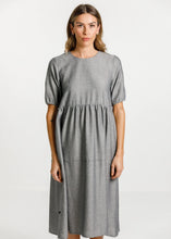 Load image into Gallery viewer, Leah Dress-Black Static