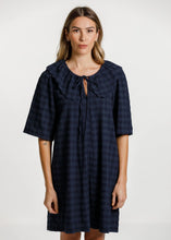 Load image into Gallery viewer, Coco Dress-Navy Check