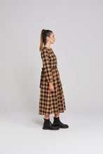 Load image into Gallery viewer, Pippo Dress-Cocoa Check