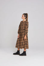 Load image into Gallery viewer, Pippo Dress-Cocoa Check
